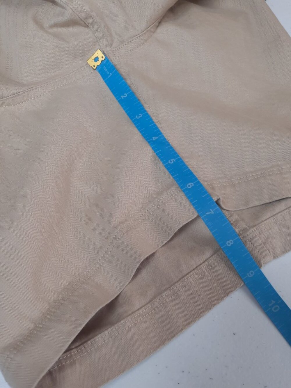 GAP Men's XXL Khaki Tan Drawstring Shorts Stretch Cotton Casual Preppy Classic - Picture 10 of 10